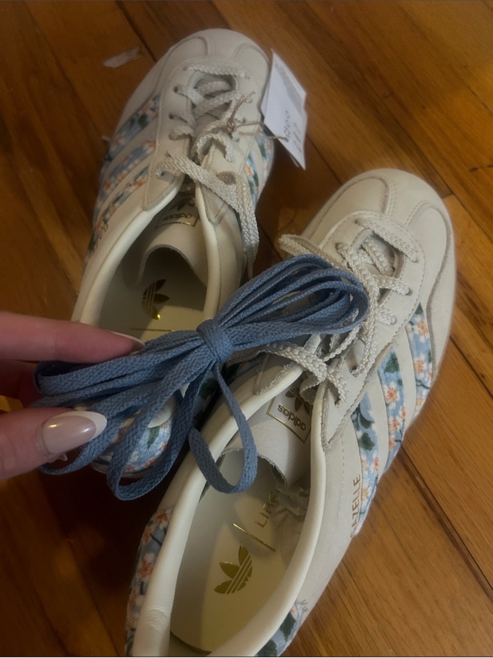 NWT Adidas Gazelle Liberty of London 🌷 - Picture 9 of 12
